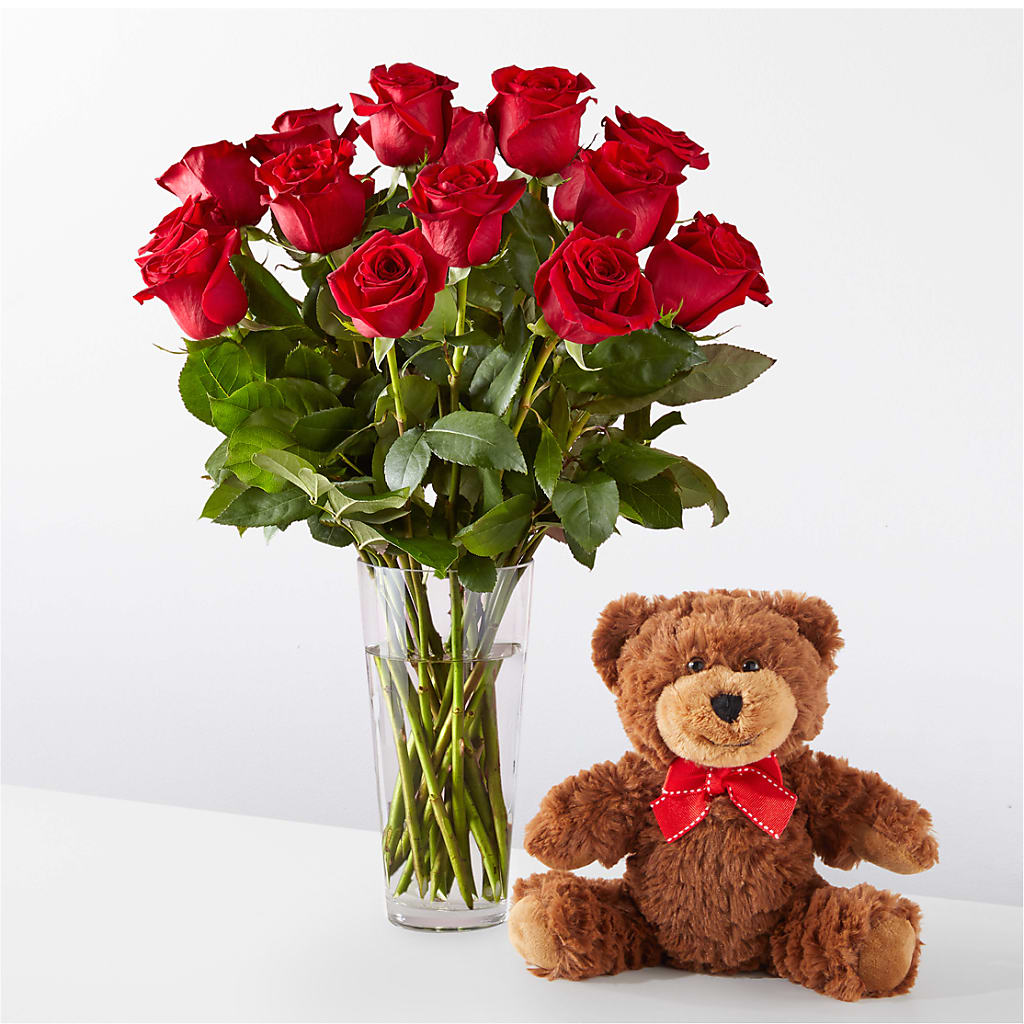 Romantic Long Stem Red Rose Bouquet Bundles – Amour Flowers, Frederick MD