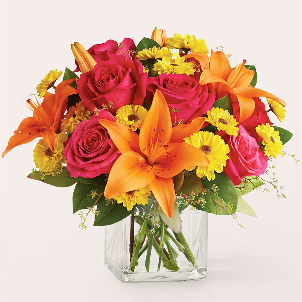 Neon Lights Bouquet – Amour Flowers, Frederick MD