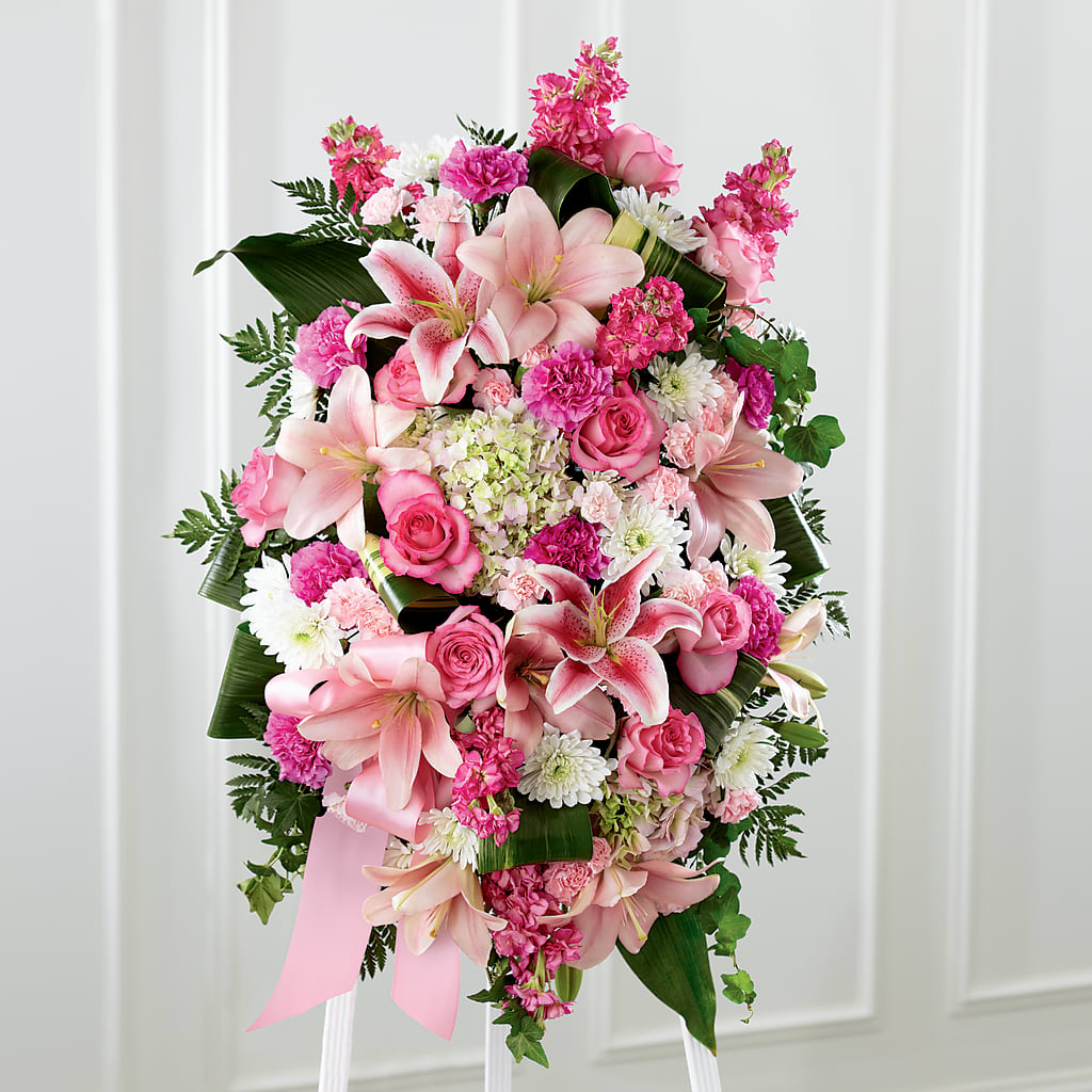 Comforting Standing Spray – Amour Flowers, Frederick MD