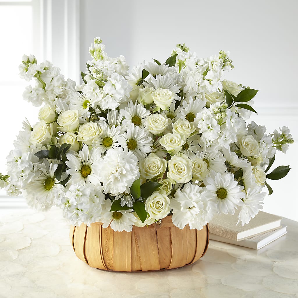Graceful Garden Basket – Amour Flowers, Frederick MD