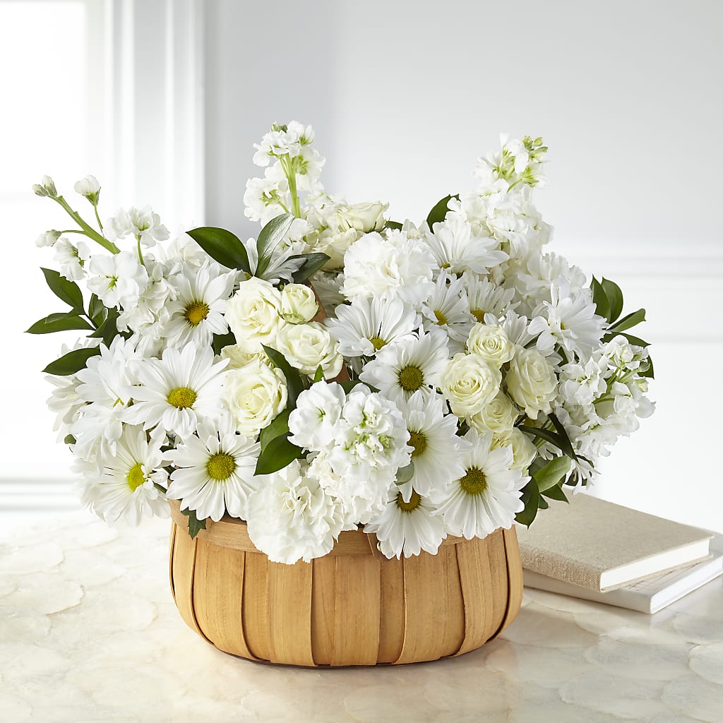 Graceful Garden Basket – Amour Flowers, Frederick MD