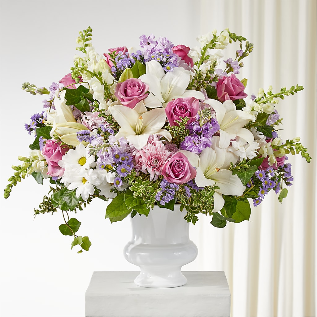 Remarkable Life Urn Arrangement – Amour Flowers, Frederick MD