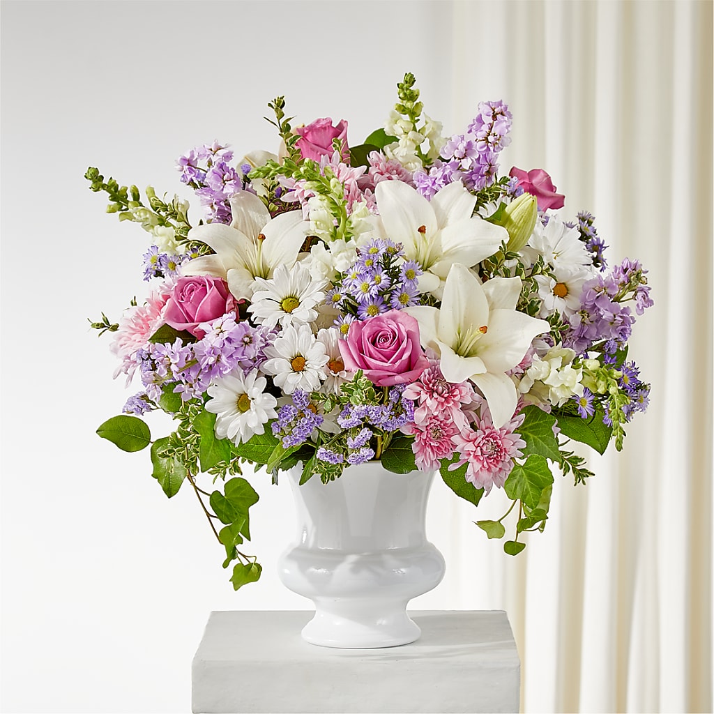 Remarkable Life Urn Arrangement – Amour Flowers, Frederick MD