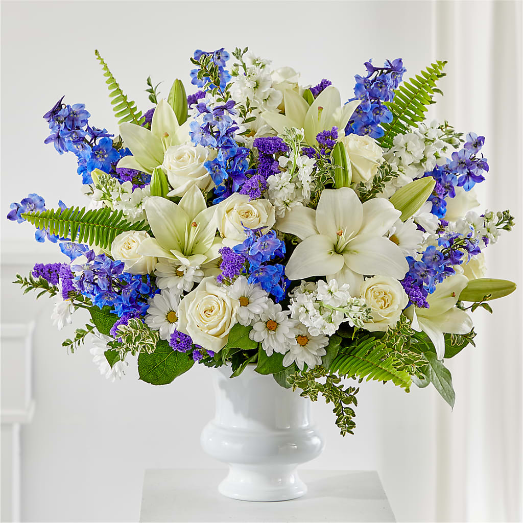 Expressions of Hope Urn Arrangement – Amour Flowers, Frederick MD