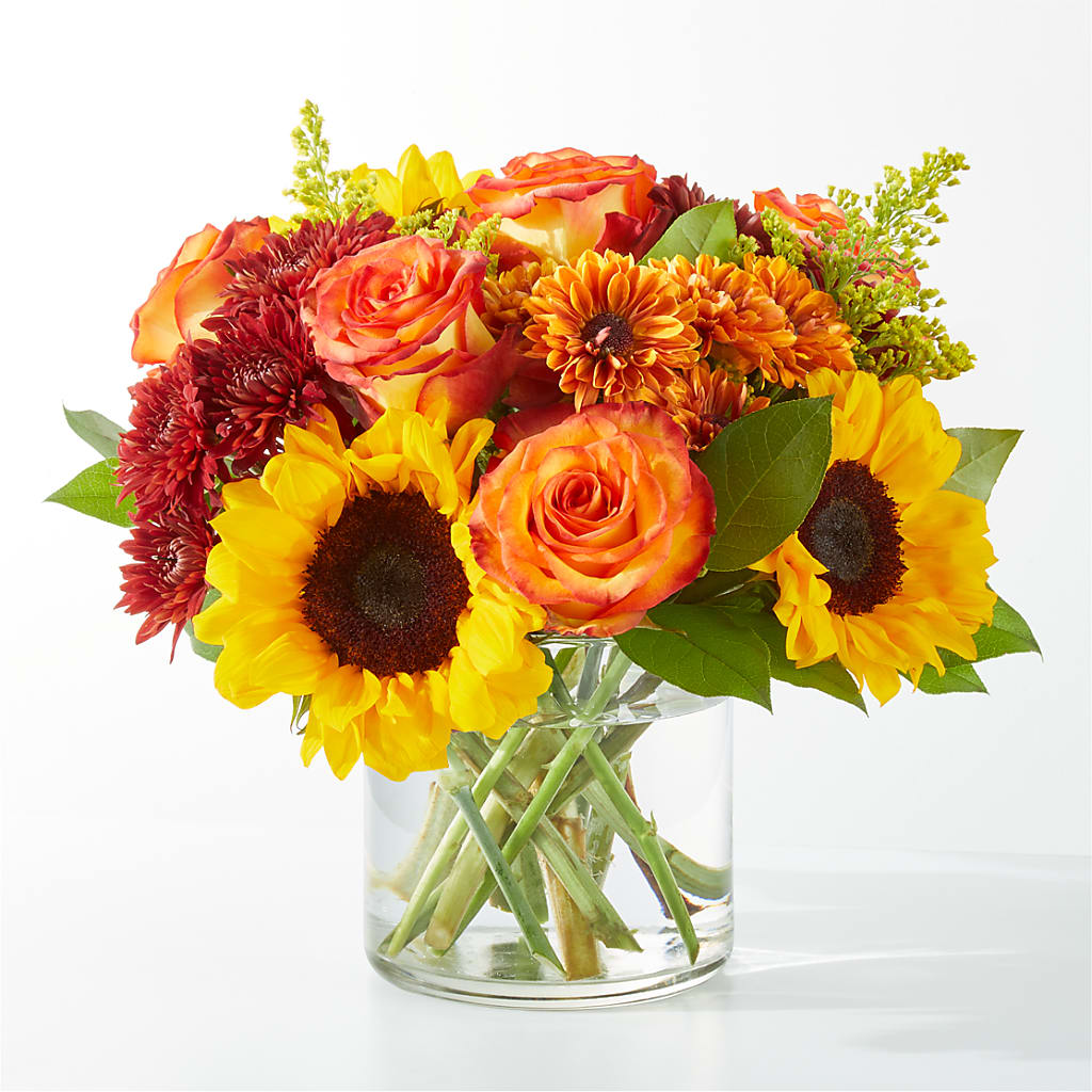 Flannel Scarf Bouquet – Amour Flowers, Frederick MD