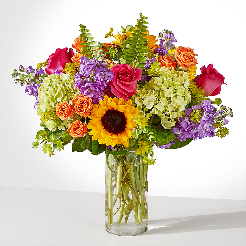 Vibrant Greetings Bouquet – Amour Flowers, Frederick MD