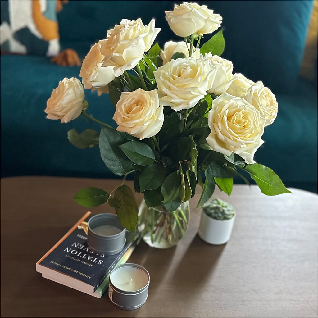 Long Stem Yellow Rose Bouquet –  Amour Flowers, Frederick MD