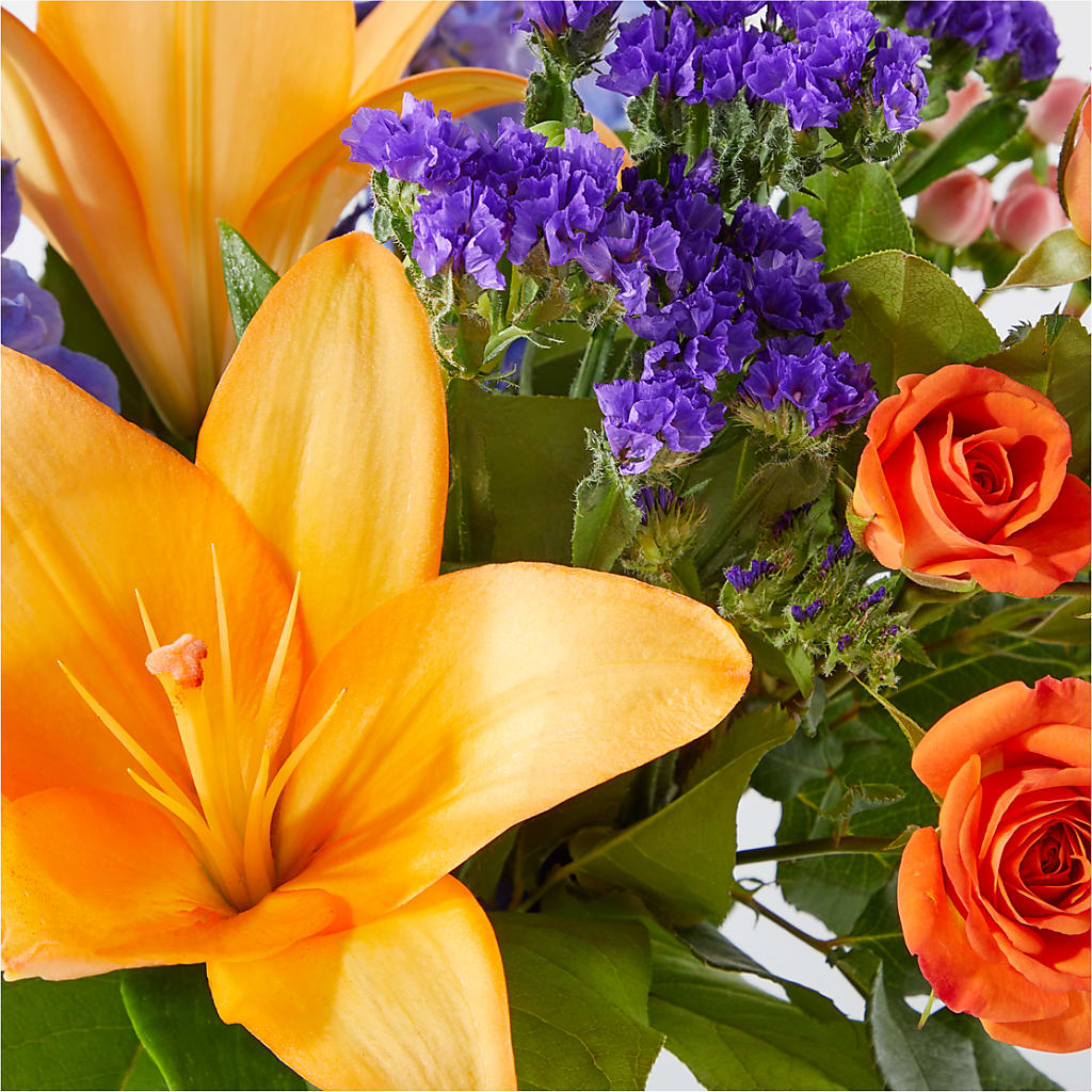 Radiant Citrus Bouquet –  Amour Flowers, Frederick MD