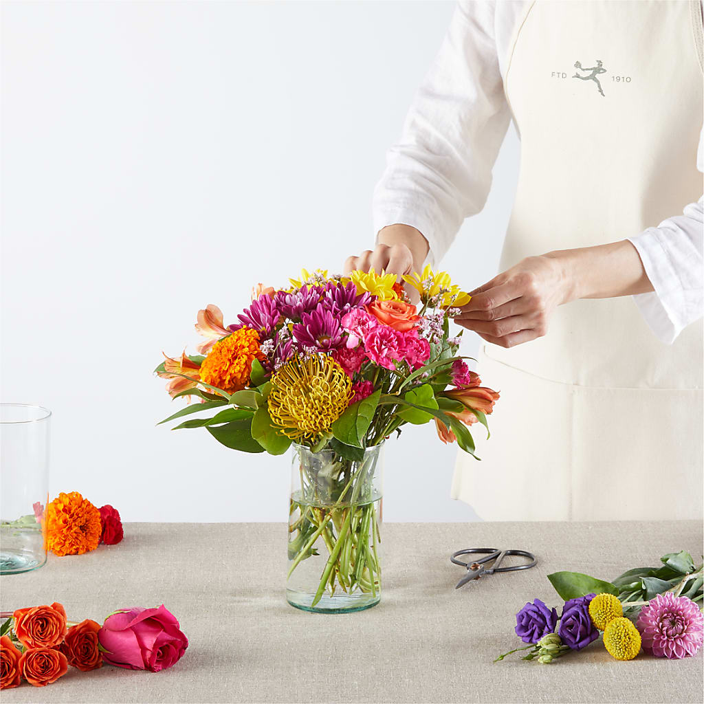 Feast of Color – A Florist Original –  Amour Flowers, Frederick MD