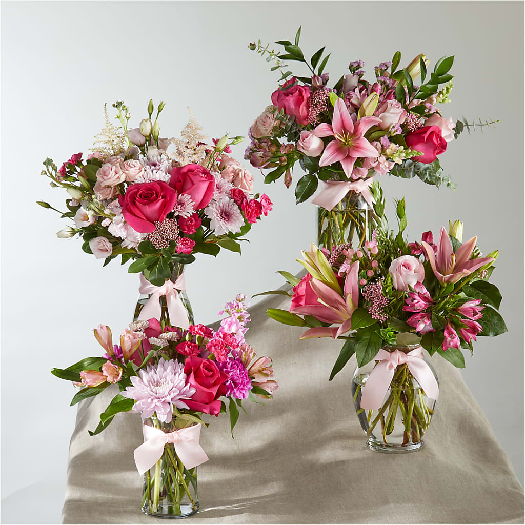 Pink Ribbon - A Florist Original –  Amour Flowers, Frederick MD