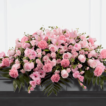Garden of Comfort Casket Spray (Standard) –  Amour Flowers, Frederick MD