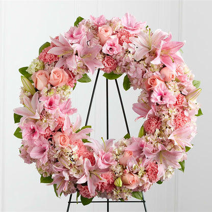 Loving Remembrance Wreath –  Amour Flowers, Frederick MD