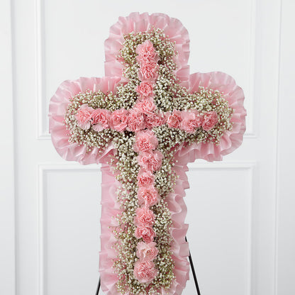 Angel's Cross Easel –  Amour Flowers, Frederick MD