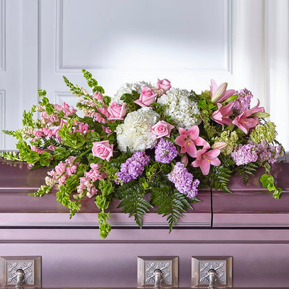 Life's Gratitude Casket Spray –  Amour Flowers, Frederick MD