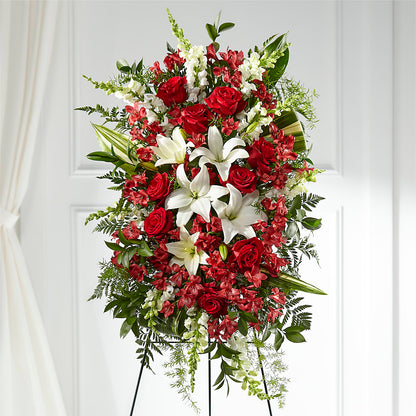 Everlasting Memory Standing Spray –  Amour Flowers, Frederick MD