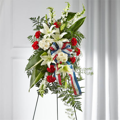 Stars of Life Standing Spray –  Amour Flowers, Frederick MD