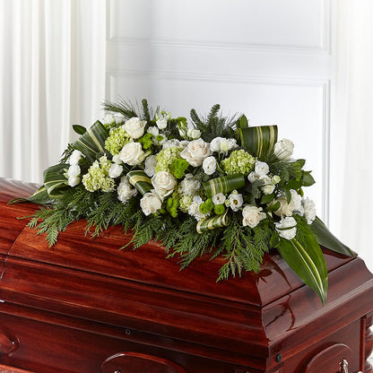 Hopeful Gesture Casket Spray –  Amour Flowers, Frederick MD