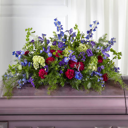 Always Treasured Casket Spray –  Amour Flowers, Frederick MD