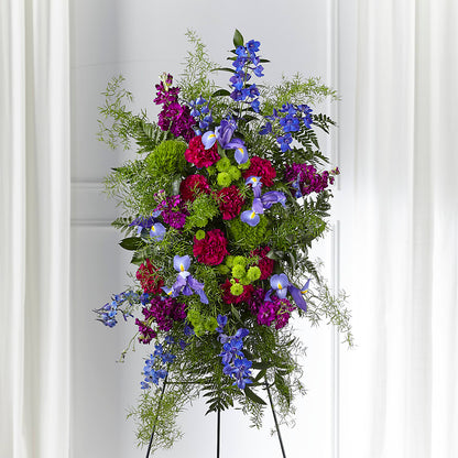 Heavenly Skies Standing Spray –  Amour Flowers, Frederick MD