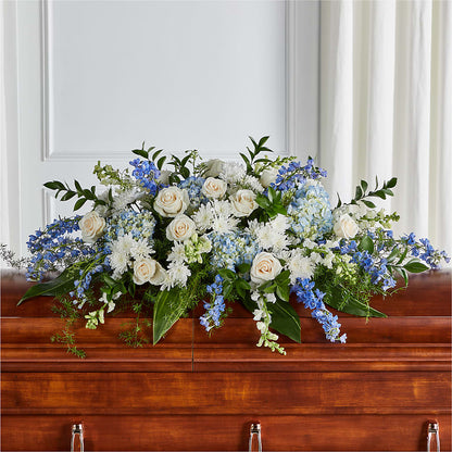 Timeless Essence Casket Spray –  Amour Flowers, Frederick MD