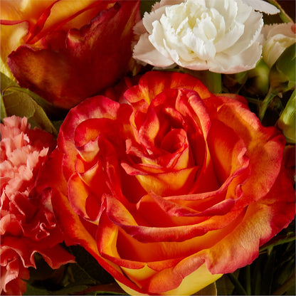 Apricot Glow Bouquet –  Amour Flowers, Frederick MD