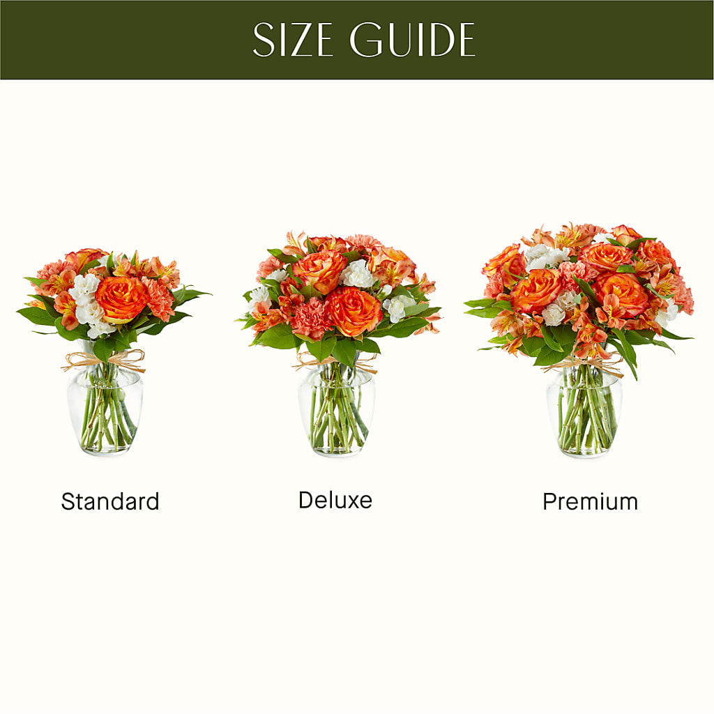 Apricot Glow Bouquet –  Amour Flowers, Frederick MD