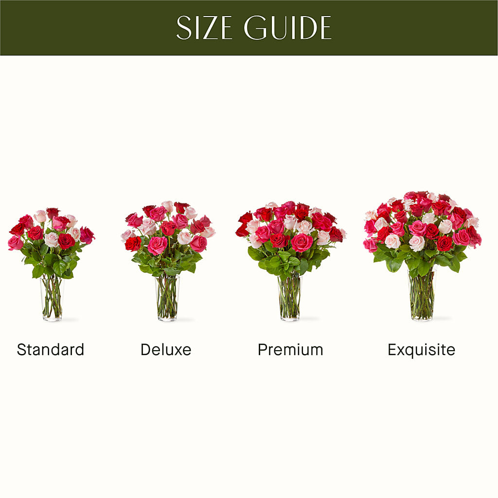 Charming Rose Bouquet –  Amour Flowers, Frederick MD