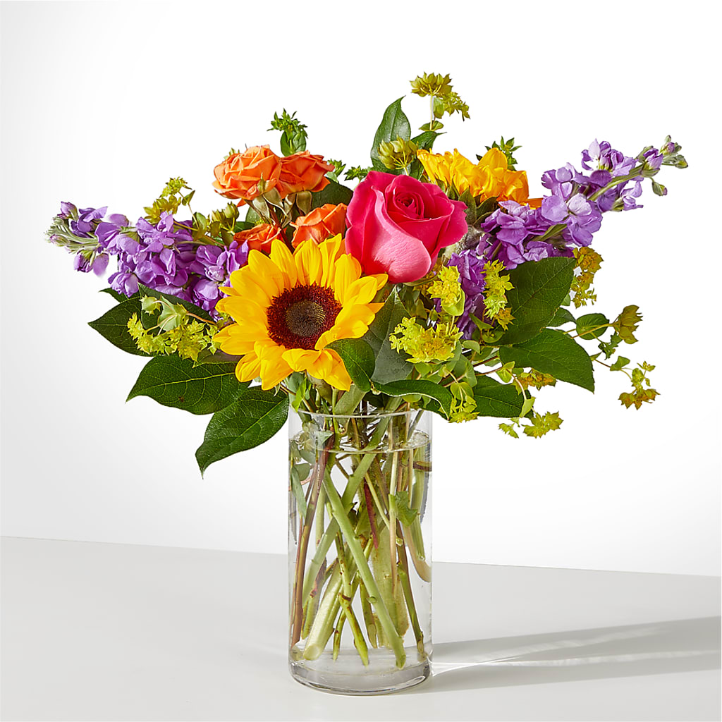 Vibrant Greetings Bouquet –  Amour Flowers, Frederick MD