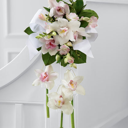 Perfect Entrance Pew Arrangement –  Amour Flowers, Frederick MD