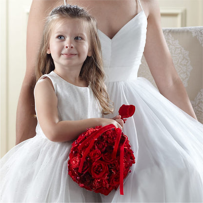Pure at Heart Flower Girl Arrangement –  Amour Flowers, Frederick MD